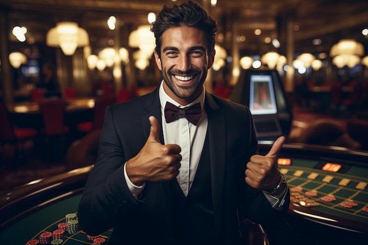 Studio live casino dengan multi-kamera untuk permainan memancing